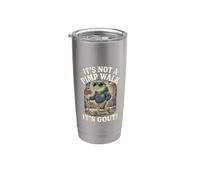 Its Not A Pimp Walk Its Gout Retro Frog Cane Stainless Steel Insulated Tumbler