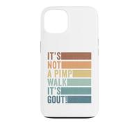 It's Not A Pimp Walk It's Gout Vintage Old Man Medical Humor Case for iPhone 13