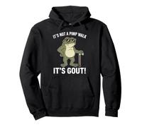 Its Not A Pimp Walk Tshirt Frog Funny Humor Old Man Grandpa Pullover Hoodie