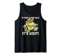 Its Not A Pimp Walk Tshirt Frog Funny Humor Old Man Grandpa Tank Top