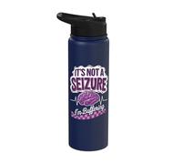 It's Not A Seizure I'm Buffering Stainless Steel Insulated Water Bottle