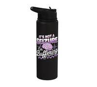 It's Not A Seizure I'm Buffering Stainless Steel Insulated Water Bottle