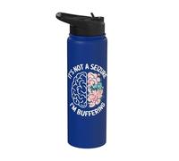 It's Not A Seizure I'm Buffering Stainless Steel Insulated Water Bottle