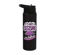 It's Not A Seizure I'm Buffering Stainless Steel Insulated Water Bottle