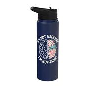 It's Not A Seizure I'm Buffering Stainless Steel Insulated Water Bottle