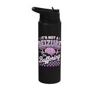It's Not A Seizure I'm Buffering Stainless Steel Insulated Water Bottle