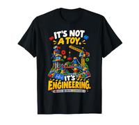 Its Not a Toy Master Builder Bricks Blocks Play STEM Kids T-Shirt