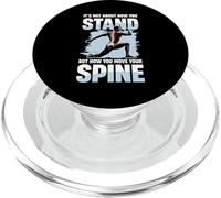 It's Not About How You Stand Spine Move PopSockets PopGrip for MagSafe