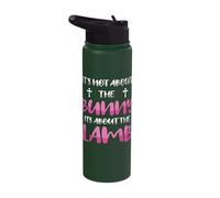 It's Not About The Bunny It's About The Lamb Happy Easter Stainless Steel Insulated Water Bottle