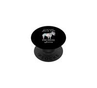 IT'S NOT ALWAYS Black & White Rare Disease Awareness PopSockets Adhesive PopGrip