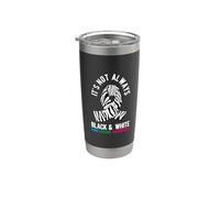 It's NOT Always Black & White Rare Disease Awareness Stainless Steel Insulated Tumbler