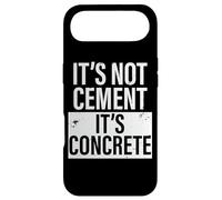 Its Not Cement Its Concrete Mixer Construction Masonry Build Case for iPhone Air