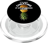 It's Not Cheating if My Husband Films Swinger Lifestyle PopSockets PopGrip for MagSafe