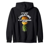 It's Not Cheating if My Husband Films Swinger Lifestyle Zip Hoodie