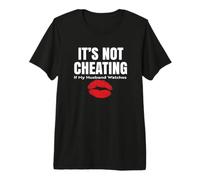 It's Not Cheating If My Husband Watches Swingers Premium T-Shirt