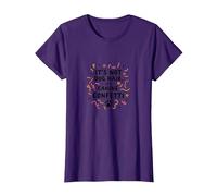Its Not Dog Hair Its Canine Confetti Funny Pet Quote T-Shirt, Women, Purple, XS