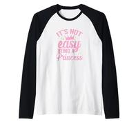 It's not Easy Being a Princess Raglan Baseball Tee