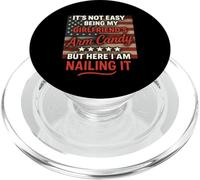 It's Not Easy Being My Girlfriend's Arm Candy Funny Couple PopSockets PopGrip for MagSafe