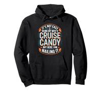It's Not Easy Being My Wife's Cruise Candy Shirt Men Husband Pullover Hoodie