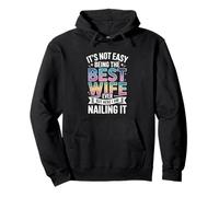 It's Not Easy Being The Best Wife Ever Funny Wife Woman Pullover Hoodie