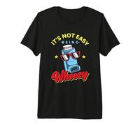 It's Not Easy Being Wheezy Asthma Inhaler Breathing Allergy Premium T-Shirt