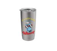 It's Not Easy Being Wheezy Asthma Inhaler Breathing Allergy Stainless Steel Insulated Tumbler