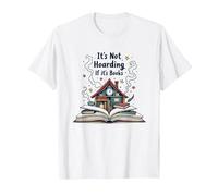 It's Not Hoarding If It's Books - Bookworm's Dream T-Shirt, Men, White, 3XL