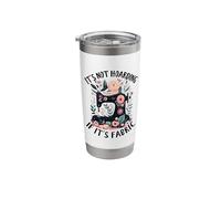 It's Not Hoarding If It's Fabric Sewing Enthusiast Sew Lover Stainless Steel Insulated Tumbler
