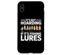 It's Not Hoarding If It's Fishing Lures Funny Fishing Case for iPhone XS Max
