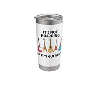 It's Not Hoarding If It's Guitars Stainless Steel Insulated Tumbler