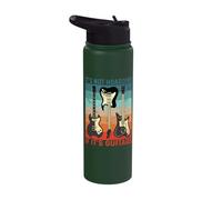 It's Not Hoarding If It's Guitars Stainless Steel Insulated Water Bottle