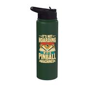 It's Not Hoarding If Its Pinball Machines Stainless Steel Insulated Water Bottle