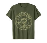 It's Not Hoarding If It's Tools Funny Mechanic Carpenter Dad T-Shirt