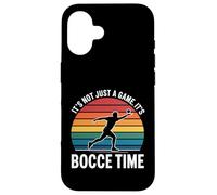 It's Not Just a Game, It's Bocce Time Case for iPhone 16