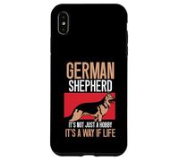 It's not just a hobby it's a way if life - German Shepherd Case for iPhone XS Max