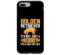 It's not just a hobby it's a way if life - Golden Retriever Case for iPhone 7 Plus/8 Plus