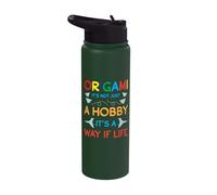 It's not just a Hobby It's a Way if Life - Origami Stainless Steel Insulated Water Bottle