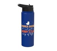 It's not just a Hobby It's a Way if Life - Rubber Ducks Stainless Steel Insulated Water Bottle