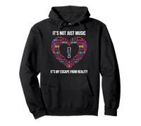 IT'S NOT JUST MUSIC IT'S MY ESCAPE FROM REALITY Pullover Hoodie