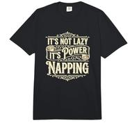 It's Not Lazy It's Power Napping Sleepy Head Snoozer Comfort Colors Adult Heavyweight T-Shirt