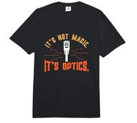 It's Not Magic It's Optics Funny Fiber Optic Technicians Comfort Colors Adult Heavyweight T-Shirt