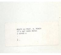 It's not over (Remix, feat. Anthony Roach) [VINYL]
