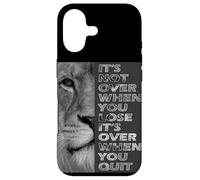 It's Not Over When You Lose - Do Not Quit - Sport Motivation Case for iPhone 17