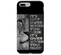 It's Not Over When You Lose - Do Not Quit - Sport Motivation Case for iPhone 7 Plus/8 Plus