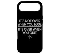It's Not Over When You Lose Never Give Fitness Up Motivation Case for iPhone Air