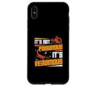 It's Not Poisonous It's Venomous Funny Scorpion Pet Owners Case for iPhone XS Max
