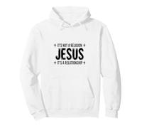 It's Not Religion | It's a Relationship With Jesus Pullover Hoodie