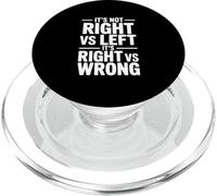 It's Not Right vs Left, It's Right vs Wrong PopSockets PopGrip for MagSafe