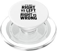 It's Not Right vs Left, It's Right vs Wrong PopSockets PopGrip for MagSafe