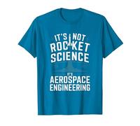 It's Not Rocket Science It's Aerospace Engineering T-Shirt, Men, Sapphire Blue, 3X-Large